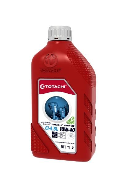 Моторное масло Totachi Niro HD CI-4/SL ПЭТ 10W40 полусинтетическое 1л